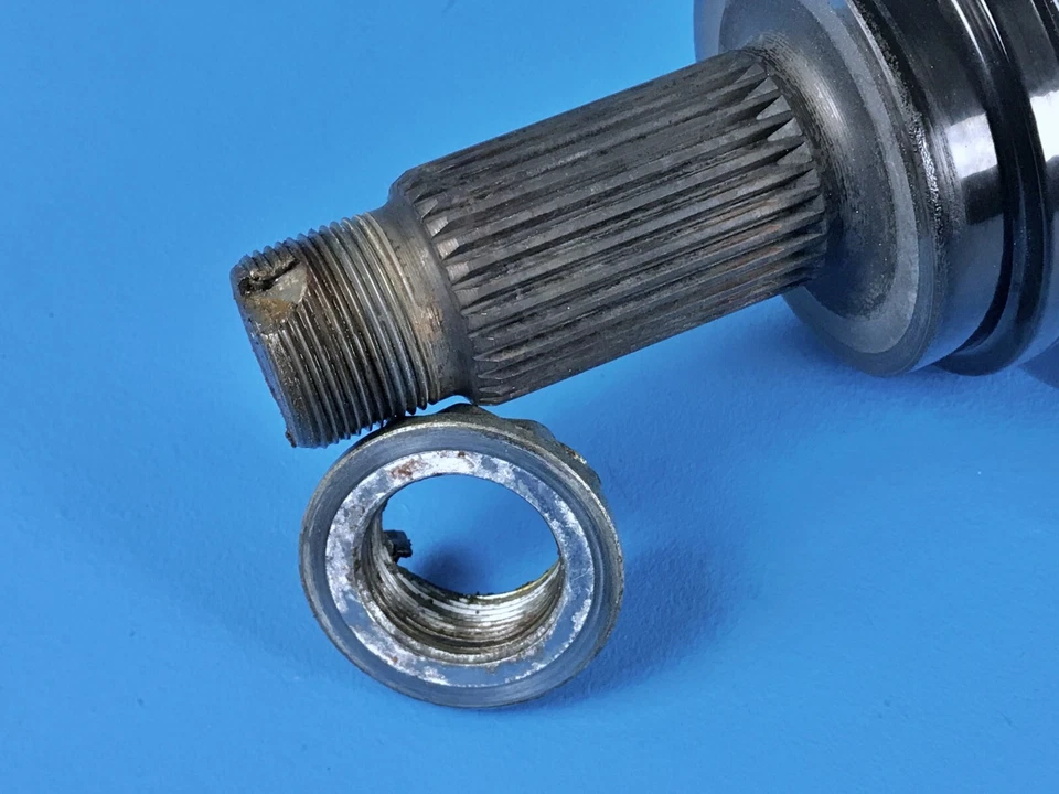 09-18 BMW F01 F06 F12 F13 640I 740I EJE TRASERO IZQUIERDO EJE DE SALIDA 19K MILLAS Foto 3 de 4