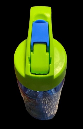 Marvel Comics Spiderman Hulk bottiglia d'acqua con paglia flip top - Foto 5 di 21