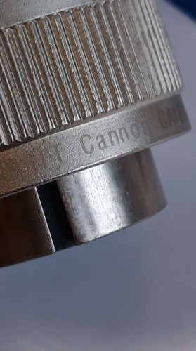 ITT CANNON 0038 CONNECTOR CA120001 36 18 11SPL - Bild 2 von 12