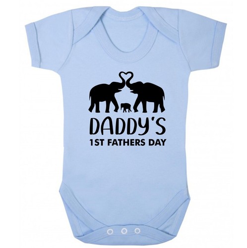 PAPÁ PRIMER DÍA DEL PADRE Body Baby Grow Chaleco Geek Divertido Regalo Mamá Papá - Imagen 3 de 22