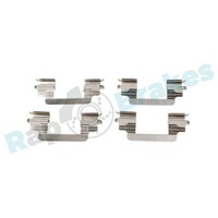 ZubehöRsatz Scheibenbremsbelag RAP Brakes R-U0325 FüR Fiat Ulysse Multijet C8