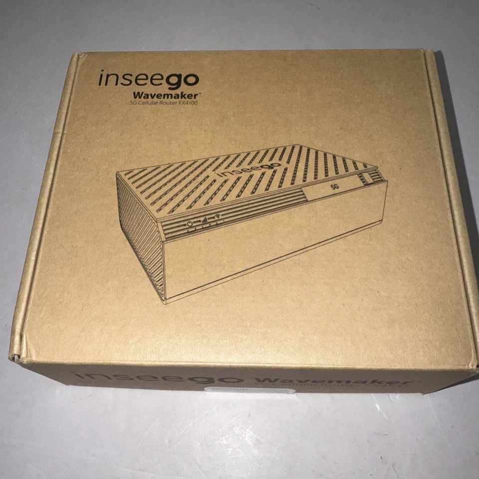 Indoor 5G Mobilfunk Router Inseego Wavemaker 5G Mobilfunk Router FX4100 Neu Geöffnet