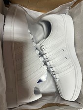 K-Swiss Classic VN Men's White Leather Tennis Shoes 07321-101 Size 9