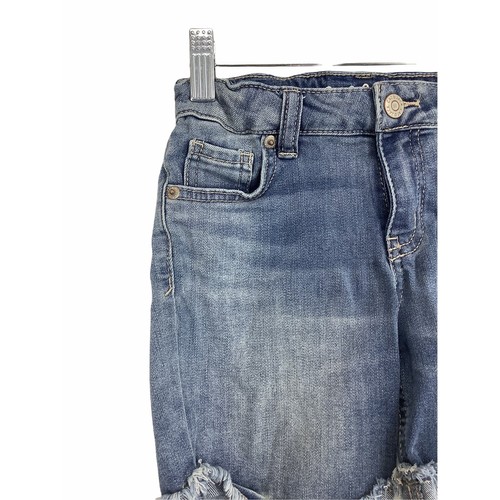 Cat & Jack Girl's Denim Midi Jean Shorts Kid's Youth Size Small 6/6X - Picture 5 of 8