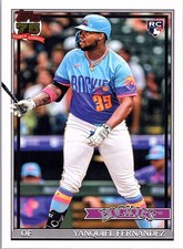 2026 Topps Yanquiel Fernandez 1991 Topps Baseball 35th Anniversary (Series One)