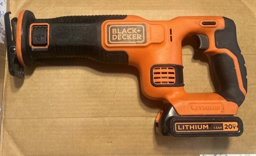 Black + Decker Cordless Circular Saw w/ 2 Batterys, Light And Reciprocating Saw