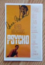VERA MILES SIGNED 4x6 PHOTO AUTOGRAPH - PSYCHO THE SEARCHERS AUTUMN LEAVES