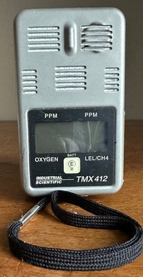 Industrial Scientific Model TMX412 Multi Gas Portable Handheld Monitor