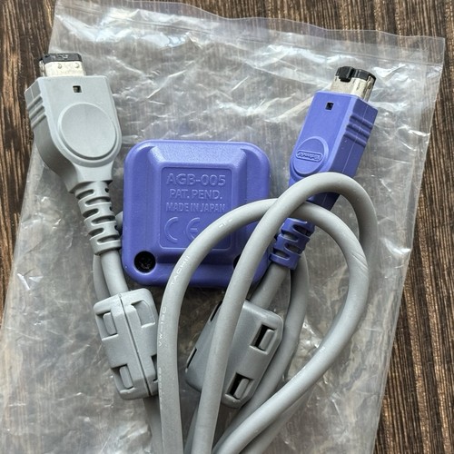 Nintendo Game Boy Advance GBA OEM Link Cable AGB-005 Complete In Box CIB Japan 4 - Picture 3 of 10