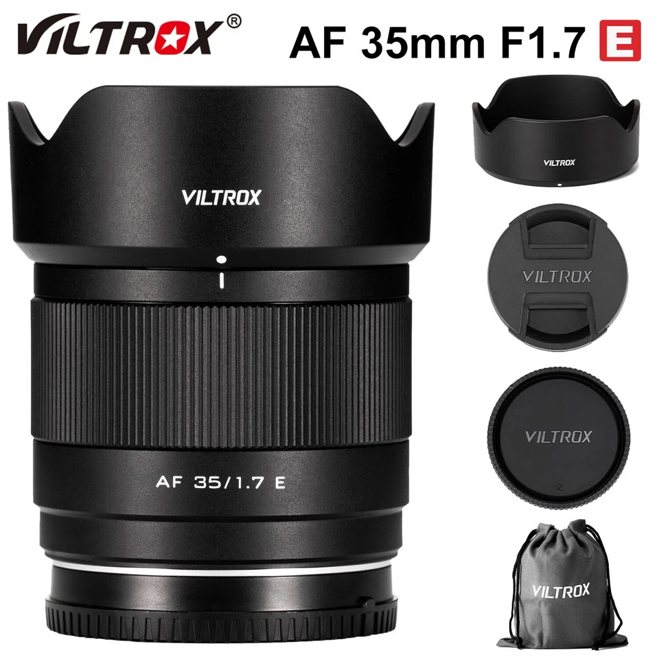 Viltrox 35mm F1.7 Sony E Mount Fast Auto Focus Low Light Master Lens - Image 2 of 4