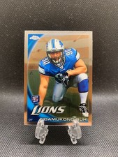 NDAMUKONG SUH 2010 TOPPS CHROME ROOKIE FOOTBALL LIONS RC Q1880
