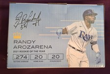 2021 Randy Arozarena Bobblehead Tampa Bay Rays R.O.Y. NEW IN THE BOX