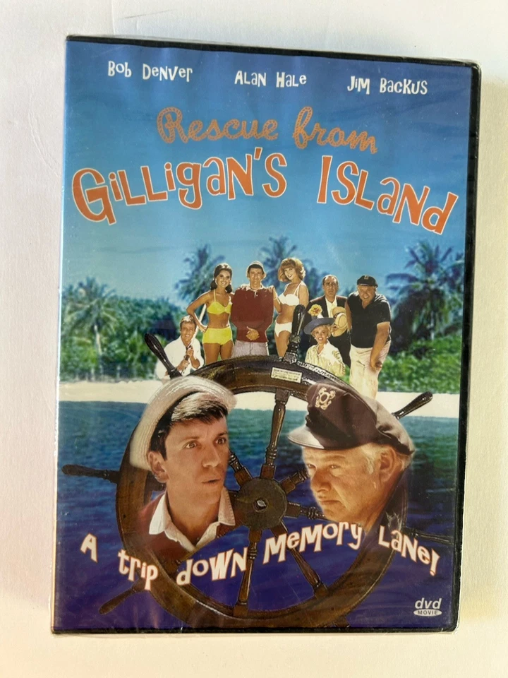 Rescue from Gilligans Island DVD 1978 Bob Denver Alan Hale Jim Backus New Sealed - Image 4 of 4
