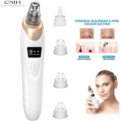 Blackhead Remover Vacuum Pore Cleaner USB Rechargeable Facial Skin Care Tool