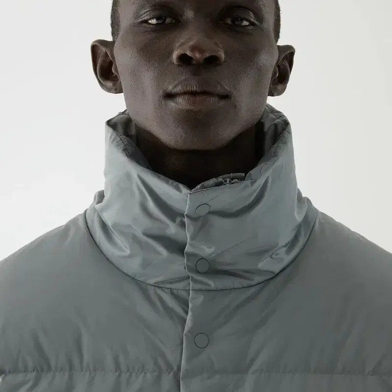 COS Puffer Down Padding Jacket - Medium, Space Gr… - image 3