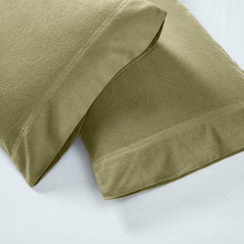 2 Piece Cotton Flannel Moisture Wicking Ultra Absorbent Solid Pillowcase Set - 第 51/56 張圖片