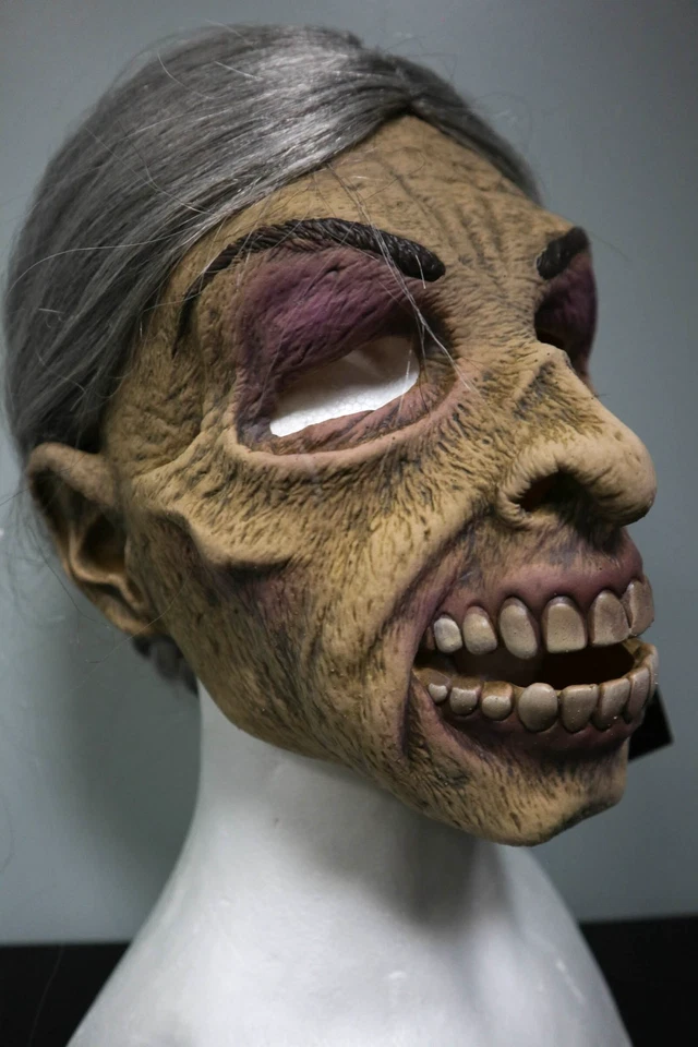 Psycho Corpse Female Zombie- Zagone Studios "Norma Psycho Bates" Handmade Mask - Image 4 of 4