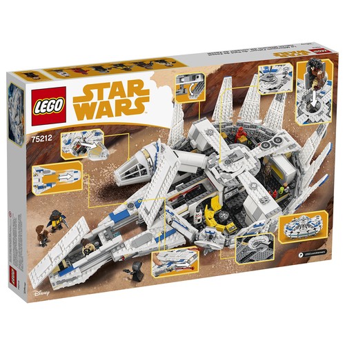 LEGO Star Wars Solo: A Star Wars Story Kessel Run Millennium Falcon 75212 Buildi - Imagen 6 de 13