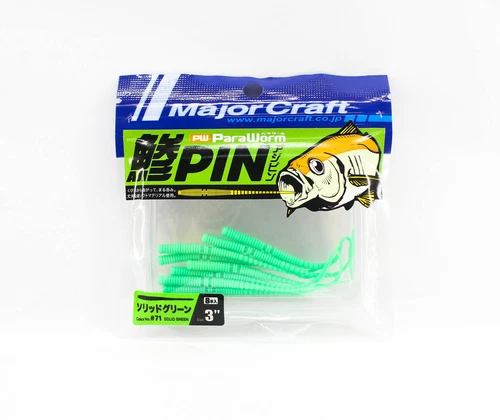 Vendita paraworm esca in plastica morbida artigianale principale 3,0 pollici PIN PW-AJI 071 (2944)