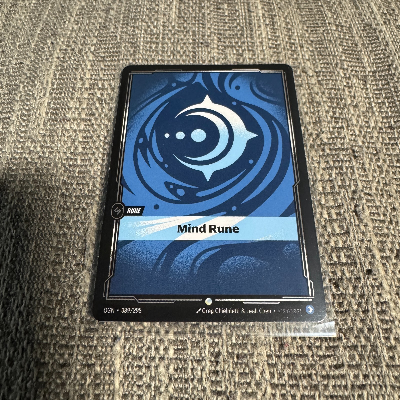 Mind Rune Riftbound Origins 089/298 Meta League of Legends NM