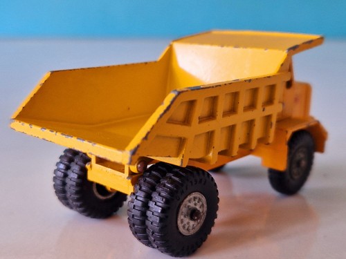 Matchbox King Size No. 5 - yellow Foden Dumper Truck, early 60s. Good condition - Picture 6 of 24