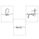  3 Pcs Wandkunstmalerei Wandbilder Wohnzimmer Wandkunstdekoration