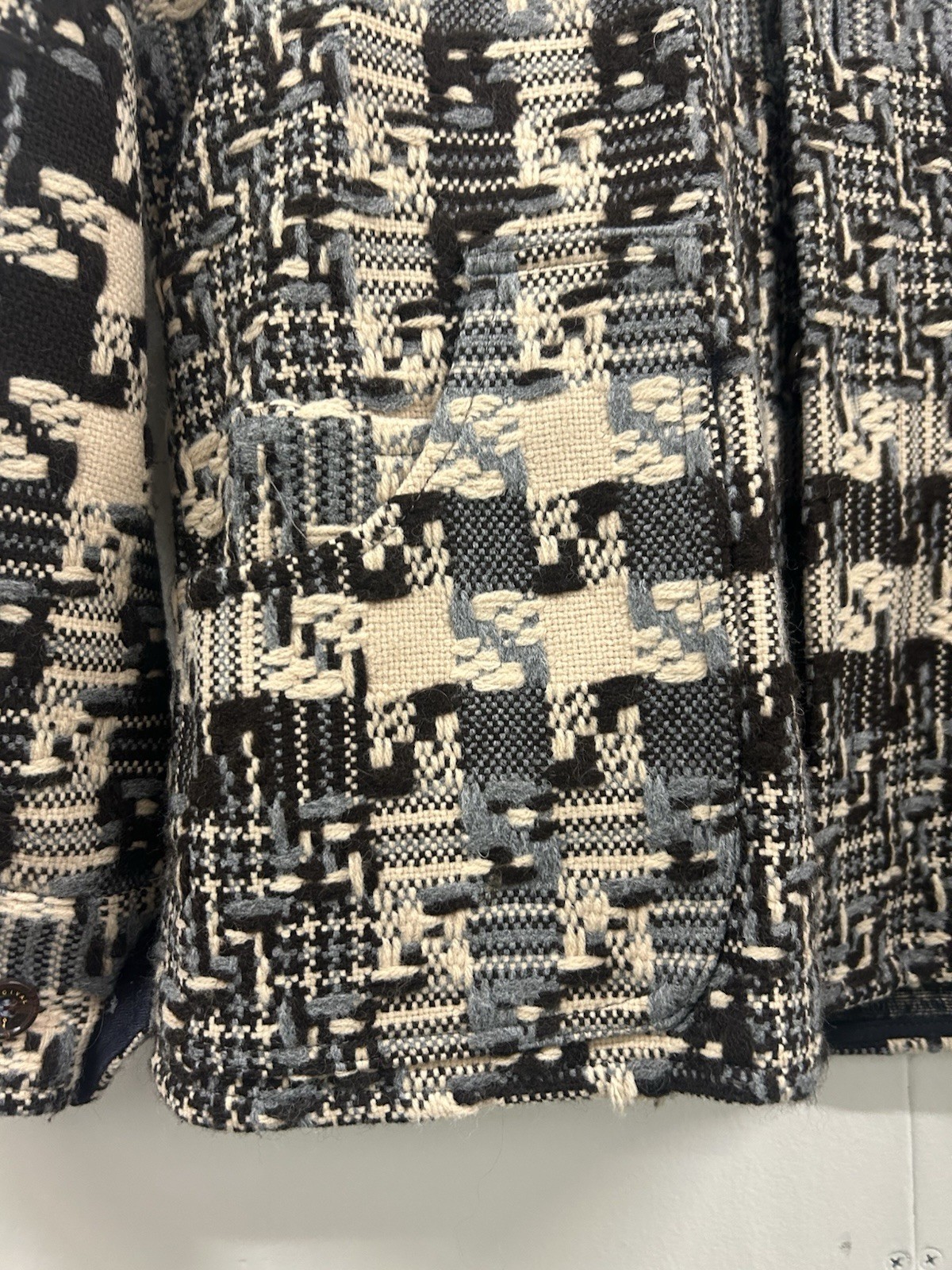 Percival Limited Edition Twill Patchwork Jacket - image 2