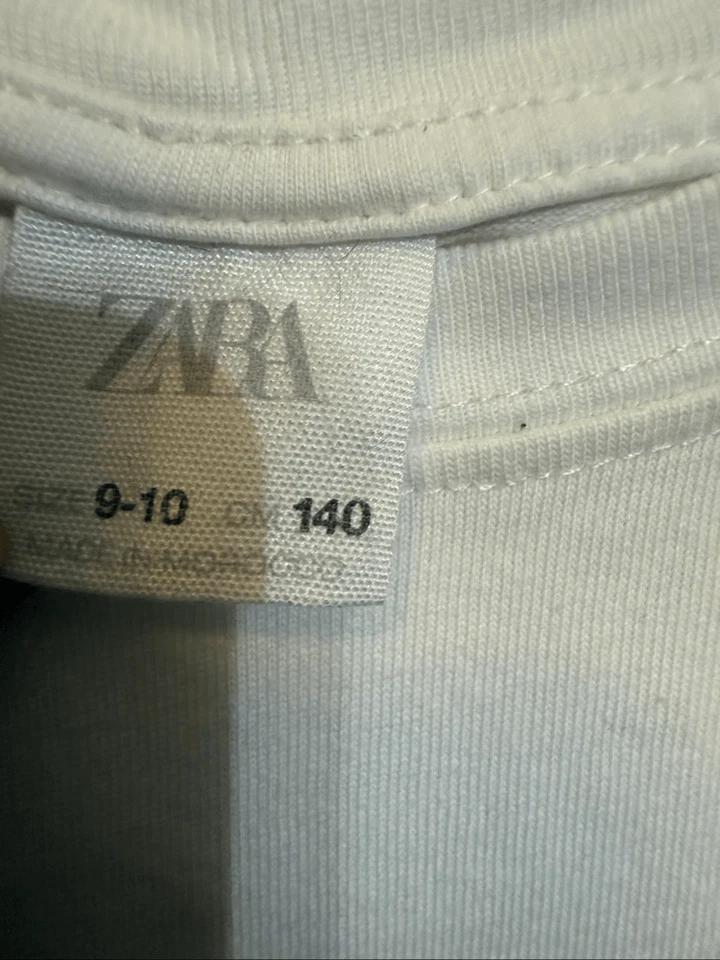 Zara Kids The Perfect Snack Strawberry Take A Bite Graphic Tee White Size 9-10 - Image 4 of 4