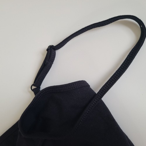 Cami Sonoma Donna Tutti i Giorni PXL Petites Nero Cinghie Regolabili Misto Cotone - Foto 4 di 6