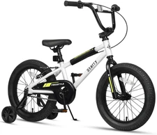 16 Inch Kids Bike BMX Style Bicycle with Training Wheels Coaster Brake