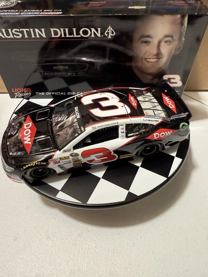 Austin Dillon #3 DOW Automotive Liquid Color 2014 SS 1/24 Nascar Diecast Foto 2 de 4