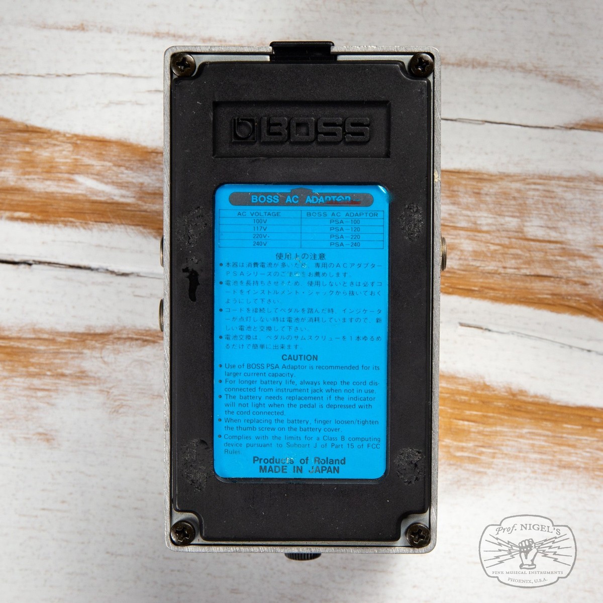 BOSS DD-2 デジタルディレイ 日本製 ブルーラベル MIJ Boss DD-2 Digital Delay MIJ (Blue Label) Long Chip Vintage Made in