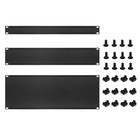 3 Stück 1U 2U 4U Blindpanel Metall-Rack-, Füllpanel--Abstands7201