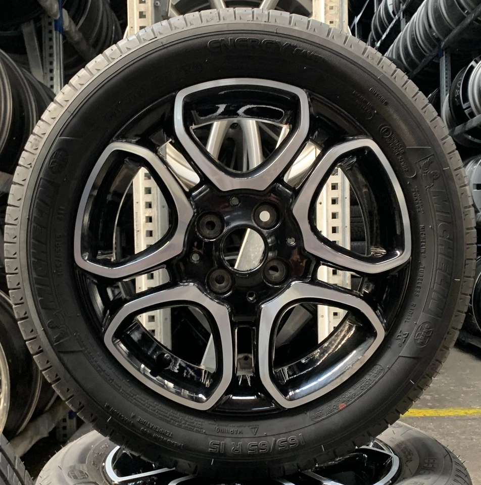 4 Orig SMART Sommerräder 165/65 R15 81T Fortwo Forfour W453 C453 A4534018500 336 - Bild 2 von 4