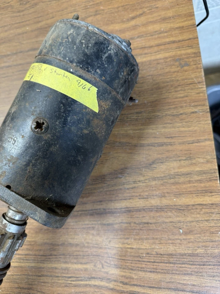 Jaguar XK120?? Arranque Lucas 12 V 25555F 9/66 M418 P90 #1 Foto 2 de 4