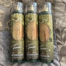 3 Bath  Body Works DISNEY PRINCESS TIANA Fine Fragrance Mist 8 fl oz NEW 