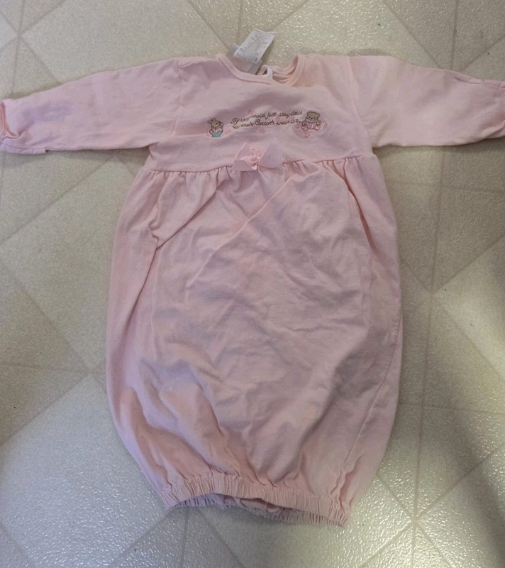 Carters Classics Vintage Pink Sleep Sack Fits Up To 11lbs