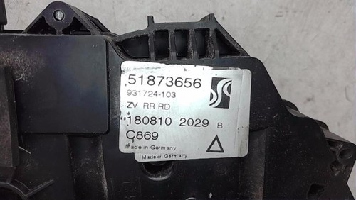 Cerradura trasera derecha FIAT PUNTO EVO 3 52061792 - Imagen 3 de 8