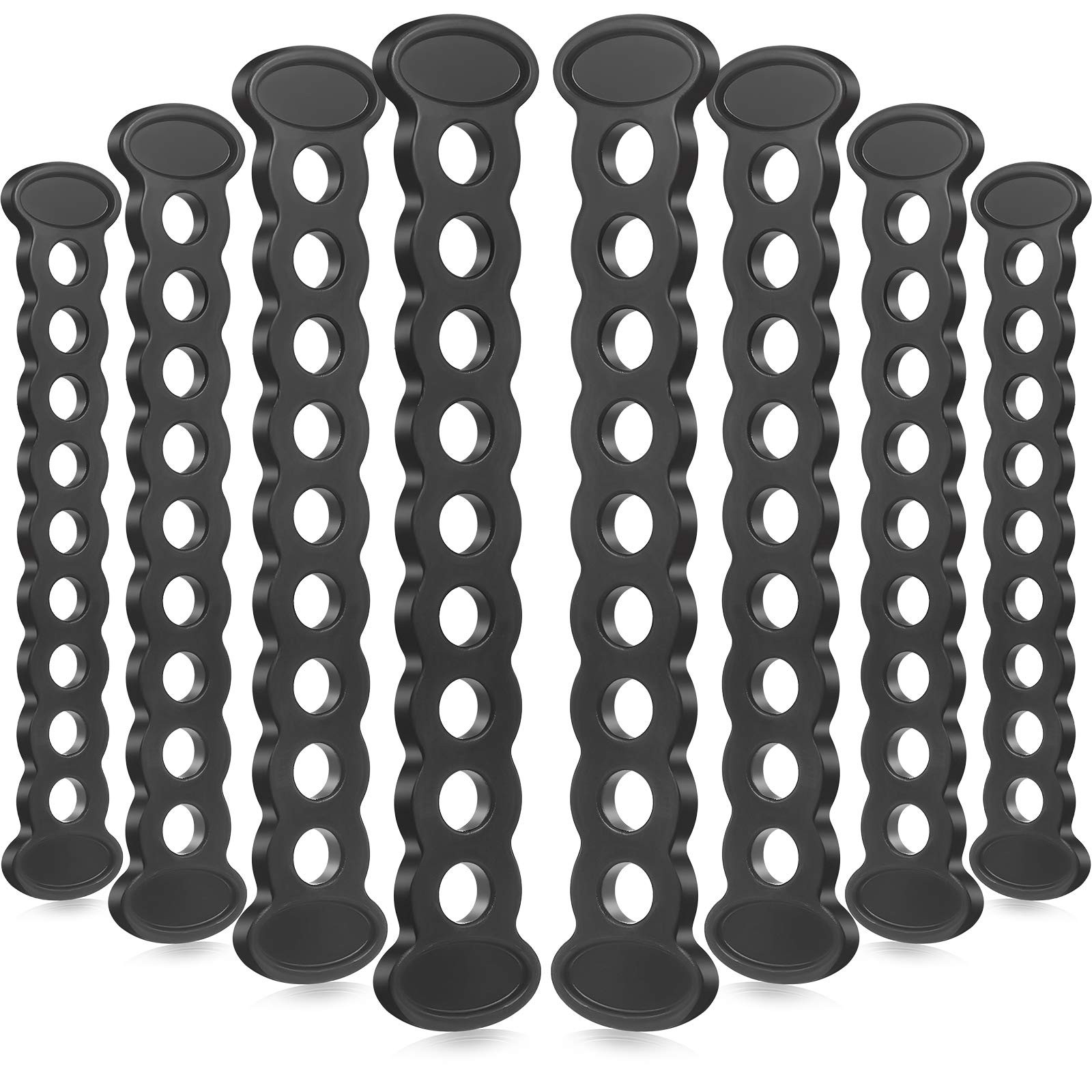 Bike Rack Replacement Rubber Straps - 8 Pieces for Bicycle Cradle
