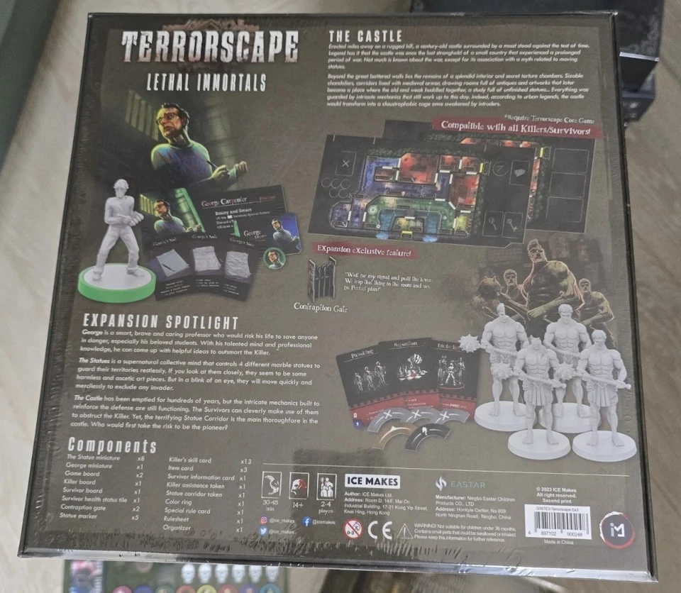 Lethal Immortals Expansion Terrorscape Board Game Brand New PRE ORDER - Image 2 of 2