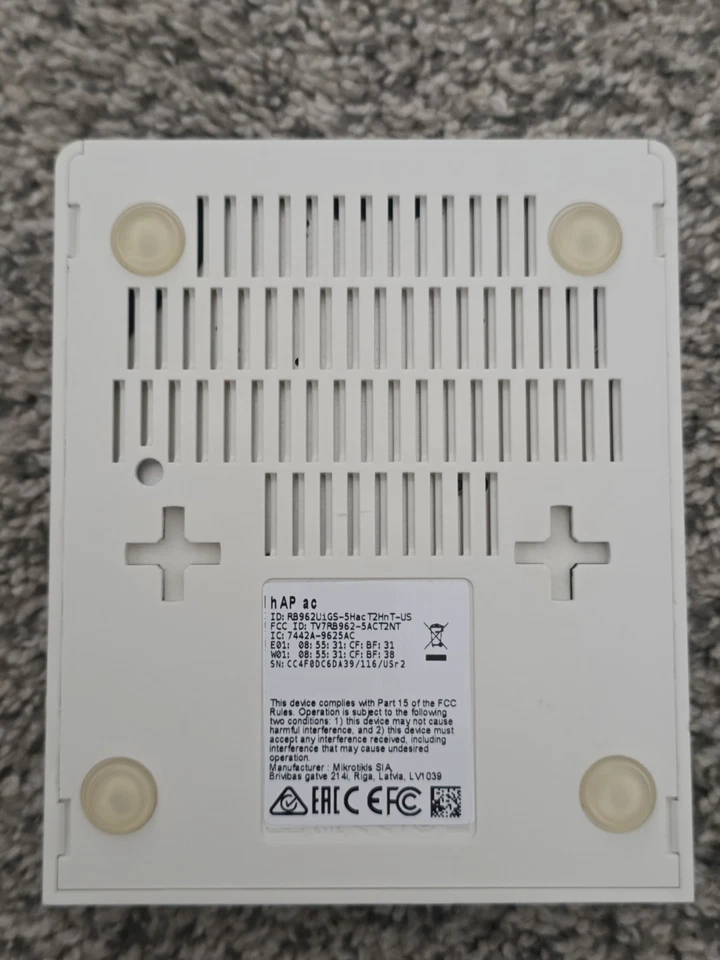 GREAT USED | MikroTik hAP ac RB962UiGS-5HacT2HnT-US - Image 4 of 4