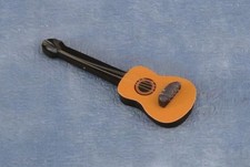 Toy Classical Guitar, Miniature Musical Instrument 1.12 Scale, Length 65mm.