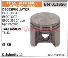 Pistone decespugliatore EFCO 300A EFCO 300T tagliasiepe TS 33 Ø 36mm EMAK 011656