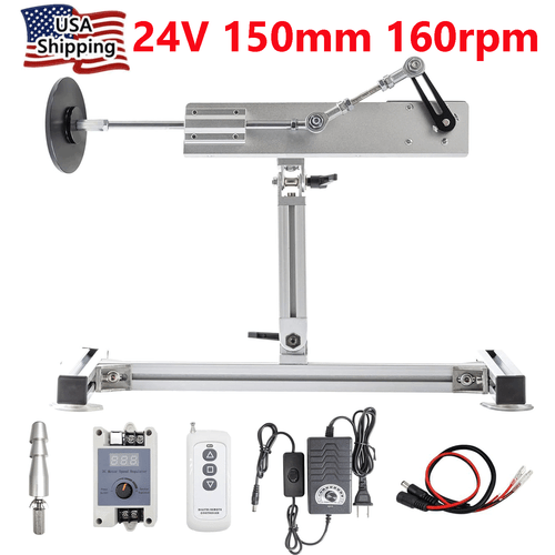 High Torque Cycling Reciprocating Linear Actuator Motor 24V Stroke 6" 160rpm - Picture 2 of 18