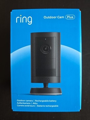 Ring Außenkamera Plus Akku Schwarz
