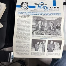 RARE September 1960 Tupperware Party Line Company Sales Newsletter Brochure