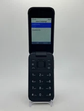 Nokia 2760 Flip Phone 4G 4GB 5MP Camera Tracfone N139DL KaiOS Cellphone Black