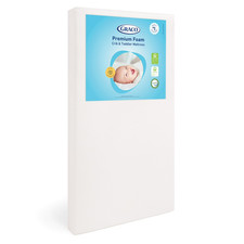 Graco Premium Foam Cot and Toddler Mattress, Greenguard Gold Certified