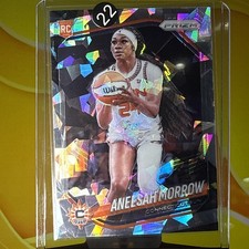 2025 Panini Prizm WNBA Aneesah Morrow RC #79 Cracked Ice Prizm CONNECTICUT SUN
