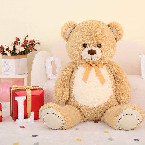 Giant Teddy Bear Stuffed Animal 4 Feet,51 in Large Bear Gift for Girlfriend B... - Picture 2 of 9